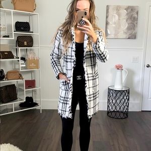 Plaid coat